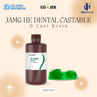 Jamg He Dental Castable Resin D Cast for 3D Printer DLP LCD MSLA